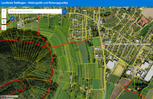 Digitale Karten für den Kleinprivatwald